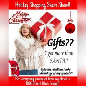 HOLIDAY SHOPPING SHARE SHOW!! BLACK FRIDAY ON SATURDAY!! 😃